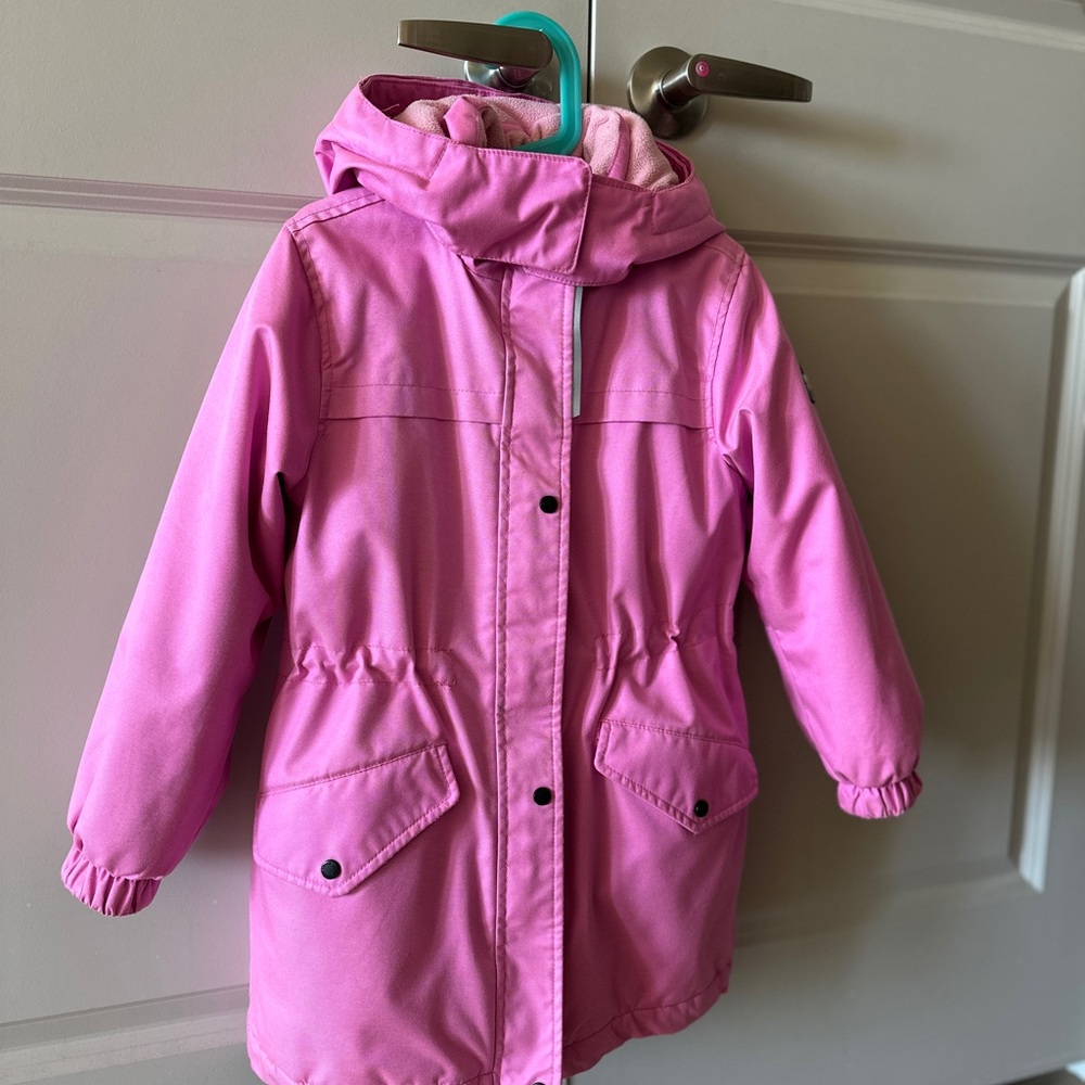 Pink Hooded Jacket for Kids Reima